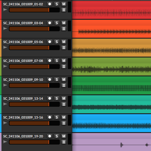 multi-track recording in SuperDirt image